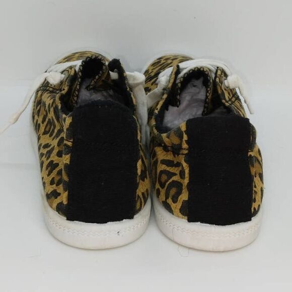 Not Rated Designer Womens NEW Leopard Design Sneakers - sz. 7 1/2 - Picture 4 of 5